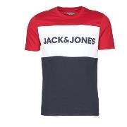 T-shirt Korte Mouw Jack &amp; Jones JJELOGO BLOCKING