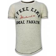 T-shirt Korte Mouw Local Fanatic Longfit I Feel Like Muhammad