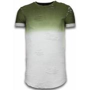 T-shirt Korte Mouw Justing Flare Effect Long Fi Dual Ed