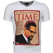 T-shirt Korte Mouw Local Fanatic Malcolm X