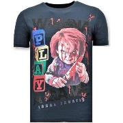 T-shirt Korte Mouw Local Fanatic Luxe Chucky Childs Play