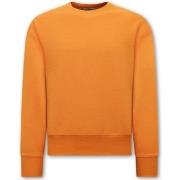 Sweater Tony Backer Oversize Fit Swea Orange