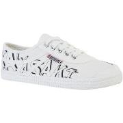 Sneakers Kawasaki Graffiti Canvas Shoe K202416 1002 White