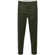 Broeken Selected Slim Tape Repton 172 Flex Pants - Forest Night