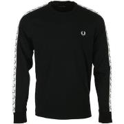 T-shirt Korte Mouw Fred Perry Taped Long Sleeve Tee Shirt