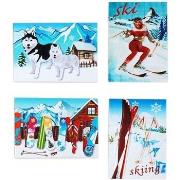 Beeldjes Signes Grimalt Magnetische Sneeuw Set 4 U