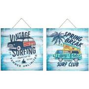 Beeldjes Signes Grimalt Surf Wanddecoratie 2 Dif.