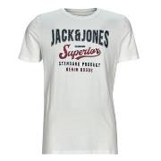 T-shirt Korte Mouw Jack &amp; Jones JJELOGO TEE SS O-NECK