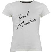 T-shirt Korte Mouw Peak Mountain T-shirt manches courtes femme ATRESOR