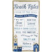 Beeldjes Signes Grimalt Strandregels Wall Adorno