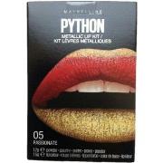 Oogschaduw paletten Maybelline New York Python metalen lippenstiftset