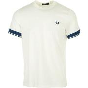 T-shirt Korte Mouw Fred Perry Contrast Cuff T-Shirt