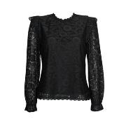 Overhemd Pieces PCOLLINE LS LACE TOP NOOS BC