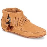 Laarzen Minnetonka CONCHO FEATHER SIDE ZIP BOOT