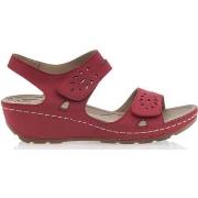 Sandalen Amarpies sandalen / blootsvoets vrouw rood