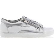 Lage Sneakers Caprice gympen / sneakers vrouw wit