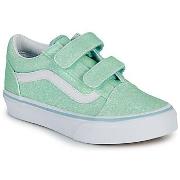 Lage Sneakers Vans UY Old Skool V GLITTER PASTEL BLUE