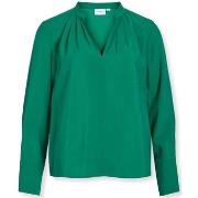 Blouse Vila Top Milla L/S - Ultramarine Green