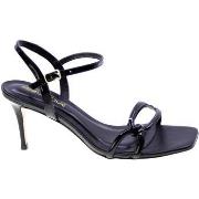 Sandalen Miss Unique Sandalo Donna Nero 2342a