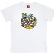 T-shirt Santa Cruz Youth aloha dot front