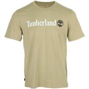 T-shirt Korte Mouw Timberland Linear Logo Short Sleeve