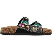 Teenslippers Fashion Attitude FAM 93 01 Nero