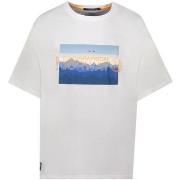 T-shirt Korte Mouw Geographical Norway SY1369HGN-White