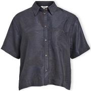 Blouse Object Hannima Shirt S/S - Black