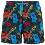 Korte Broek F * * K Shorts Uomo Fantasia Tropical Fk24-2050x23