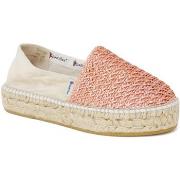 Lage Sneakers Espadrilles DOMMY RAFIA ROSA 11559091