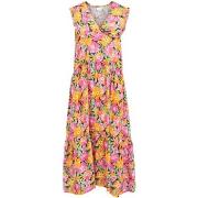 Lange Jurk Vila VICOLMENA FLO S/L ANCLE DRESS 14076262