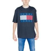 Polo Shirt Lange Mouw Tommy Hilfiger TJM OVZ BIG FLAG TEE DM0DM18547