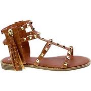 Sandalen Caffe' Nero Sandalo Donna Cuoio 7256