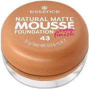 Foundations en Concealers Essence Natural Matte Mousse Foundation - 43