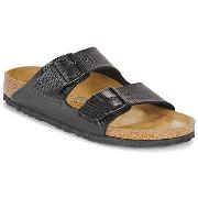 Slippers Birkenstock Arizona BF Shiny Lizard Black