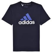 T-shirt Korte Mouw adidas Essentials Two-Color Big Logo Cotton T-Shirt