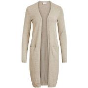 Mantel Vila Noos Ril Long Cardigan - Natural Melange