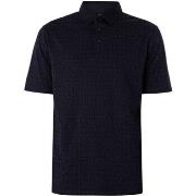 Polo Shirt Korte Mouw EAX Poloshirt met letters