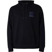 Sweater EAX Box-Logo Trui Met Capuchon