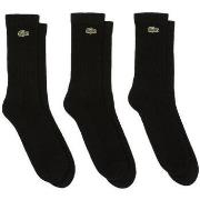 Sokken Lacoste Sport 3 Pack High Cut Socks Black/Black/Black