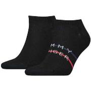 Sokken Tommy Hilfiger Sneaker Two Pack Socks Black