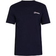 T-shirt Korte Mouw Berghaus T-Shirt Met Biologisch Logo