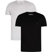 Pyjama's / nachthemden Emporio Armani 2-pack pure katoenen lounge T-sh...