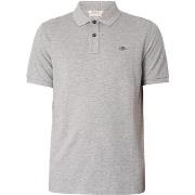 Polo Shirt Korte Mouw Gant Normaal Shield Piqué Poloshirt