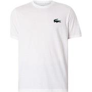 Pyjama's / nachthemden Lacoste Lounge T-Shirt Met Borstlogo