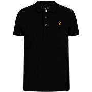 Polo Shirt Korte Mouw Lyle &amp; Scott Effen poloshirt van biologisch ...