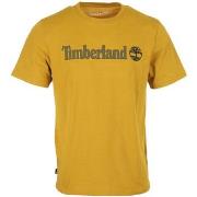 T-shirt Korte Mouw Timberland Linear Logo Short Sleeve