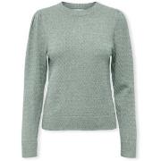 Trui Only Katia Life Knit L/S - Aqua Gray