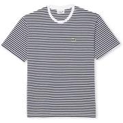 T-shirt Lacoste T-Shirt TH9749 - Blanc/Bleu Marine