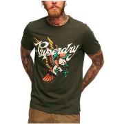 T-shirt Korte Mouw Superdry -